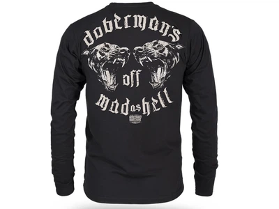 Футболка з довгим рукавом DOBERMANS AGGRESSIVE Mad As Hell XL чорний (6138)