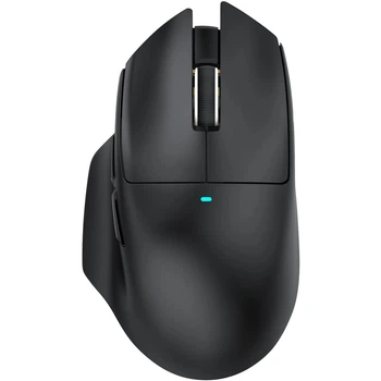 Мишка Attack Shark V6 Ultra-Light Wireless/Bluetooth 25000dpi. (PAW3311) 7кн. Black (V6B_AS)