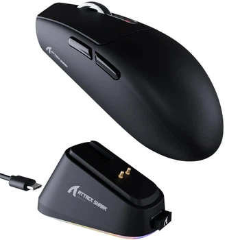 Мишка Attack Shark G3 PRO Wireless/Bluetooth 25000dpi. (PAW3311) 6кн. Black (G3PROB_AS)