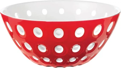 Салатник Guzzini Le Murrine Червоно-білий з пластику круглий 20 см на 1350 мл (163-135-279420147)