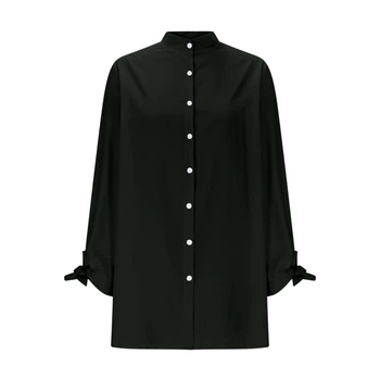 Жіноча сорочка-жакет FellyShirt, чорна, розмір L-XL