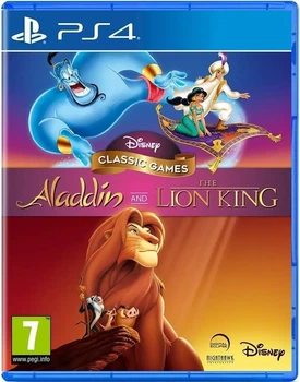 Гра Disney Classic Games: Aladdin and The Lion King для PS4 \ PS5 (Blu-ray диск) - Б/У