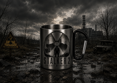 Чашка с карабином STALKER 2: Cost of Hope 300 мл.