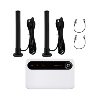 5G/4G Wi-Fi інтернет-комплект ZTE U50 з антенами Mobile Guard Mini для міста та дороги