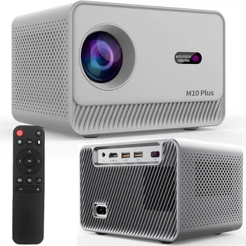 Портативный проектор 1/8GB (4K, WIFI) Android 12, от сети, M10 / Мини проектор для дома / Смарт проектор