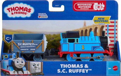 Класичний моторизований поїзд Thomas & S.C. Ruffey 2026 із Томас і друзі Fisher-Price (JLW27)