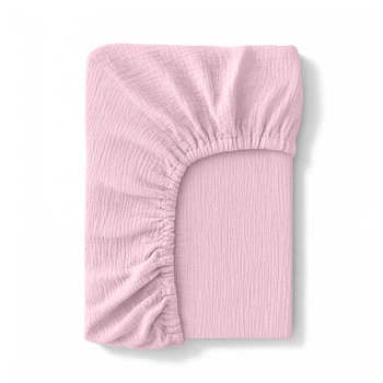 Простынь на резинке Cosas BABY BLUSH Муслин 140х200х20 (2200000009616)