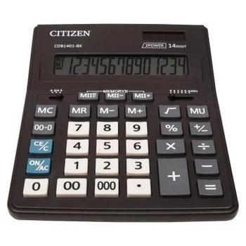 Калькулятор Citizen (CDB1401-BK)