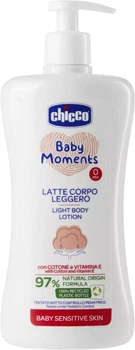 Balsam do ciała Chicco Baby Moments łagodzący 500 ml (8058664129348)
