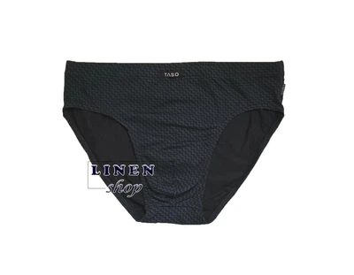 Черные бамбуковые мужские трусы плавками, брифы TASO 3646 XL
