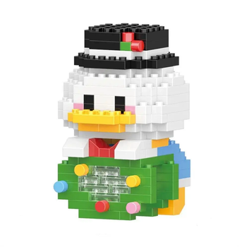 Конструктор BRICKS Дональд Дак Donald Duck сніговик підвісна