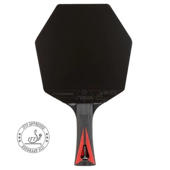 Ракетка для настільного тенісу Stiga Carbon Advance Cybershape FL (1215-1101-35) (932356) Stiga 932356 1070784