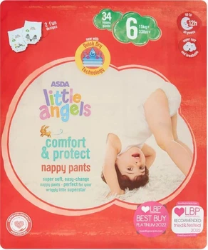 Підгузки-трусики дитячі Little Angels розмір 6 15+ кг 34 шт (5063089054314)