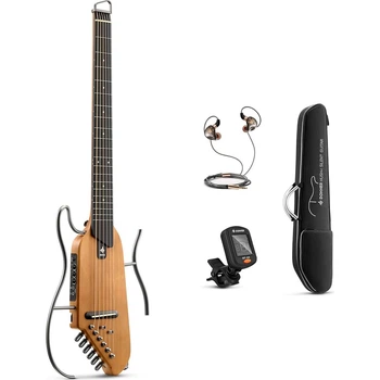 Гитарный комплект Donner Music HUSH-Ⅰ Silent Guitar Maple Natural EC1780 (36265)