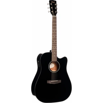 Электроакустическая гитара Cort Earth 60Ce Black Gloss (40014)