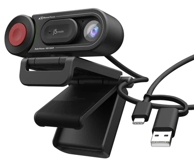 Веб-камера j5create JVU250-N USB-A/C (JVU250-N)