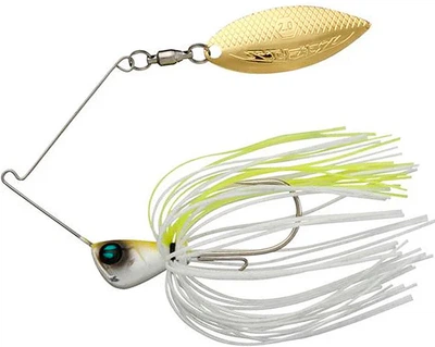 Спиннербейт Daiwa Steez Igla Type Leaf 1/4 oz 7 g White/Lime Green (1102-7437315)