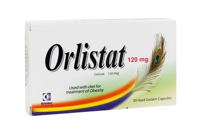 Жиросжигатель Orlistat 120 мг 30 капсул средство для похудения