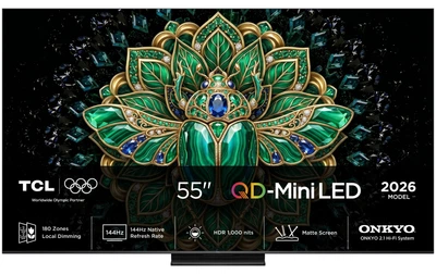 Телевізор TCL MiniLED 55" 55MQLED75L