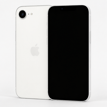 Муляж iPhone 16e для демонстрации витрин и презентаций белый