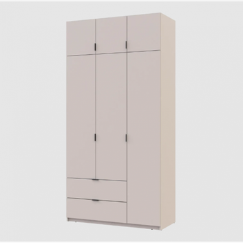 Відкривна шафа для одягу Doros Лукас Кашемір 3ДСП 120х50х240 (80737798)