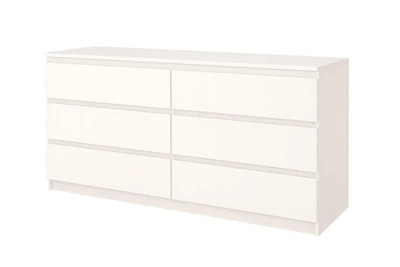 Комод підлоговий MEBLIBUD STELLA з шухлядами 140X40X80 см Білий