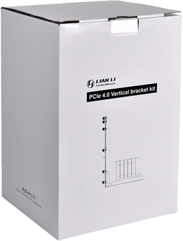 Тримач для відеокарти Lian Li O11D MINI PCIe 4.0 16X Black/White (O11DMINI-1W-4)