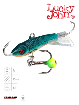 Балансир Lucky John CLASSIC 4.5 50 мм 10 г Цвет 53 Пластик