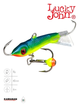 Балансир Lucky John CLASSIC 4.5 50 мм 29 г пластик цвет 29
