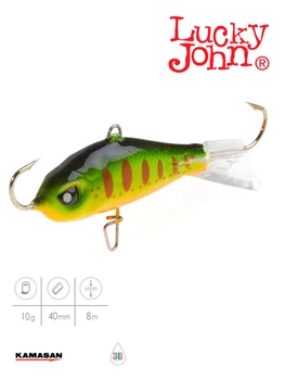 Балансир Lucky John BALTIC 4 40 мм 10 г пластик цвет 201