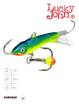 Балансир Lucky John CLASSIC 50 мм 13 г цвет 29 морозостойкий пластик