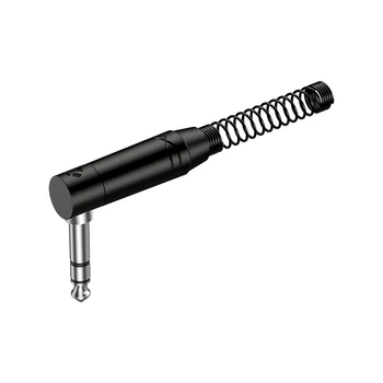 Разъем Roxtone RJ-3RPP-BN Jack 6.3mm (stereo) угловой