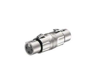 Переходник Roxtone RA-3X-FF XLR female (мама) - XLR female (мама)