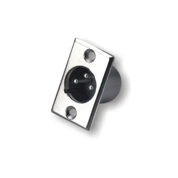 Разъем Roxtone RX-039-M XLR male (папа) панельный