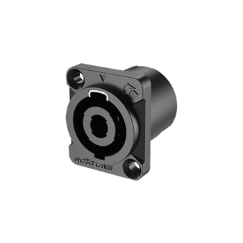 Разъем Roxtone RS-4MD-T SPEAKON панельный female (мама)