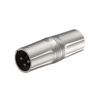 Переходник Roxtone RA-3X-MM XLR male (папа) - XLR male (папа)
