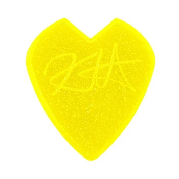 Медиатор Dunlop 47PKH-3NYS Kirk Hammett Jazz III Yellow Glitter (6 шт.)