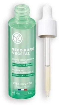 Эссенция для лица. Антиоксидант, матовость, Sebo Pure Vegetal, Ив Роше Yves Rocher, 30 мл