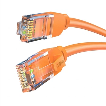 Патч-корд CHOOSEAL QS5062C Cat 6 1 Гбит/с 30 м Оранжевый (QS5062CT30)
