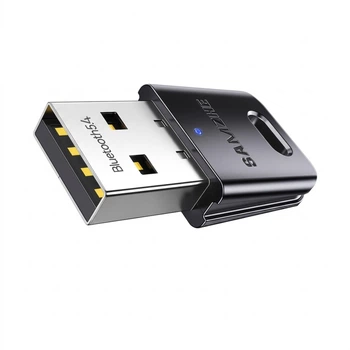 Мережевий адаптер SAMZHE BT54H / Bluetooth 5.4 / USB / Blue