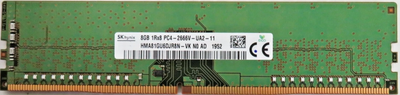 Пам'ять Hynix 8GB DDR4 2666 MHz (HMA81GU6DJR8N-VK)