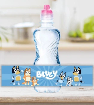 Наклейка на бутылку 0,3 "Блуи. Bluey", 19,4 x 4 см