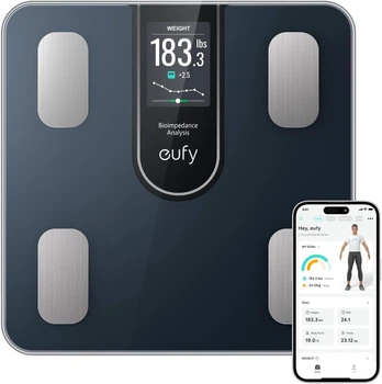 Смарт-весы eufy Smart Scale C20 с TFT-дисплеем и 16 показателями тела