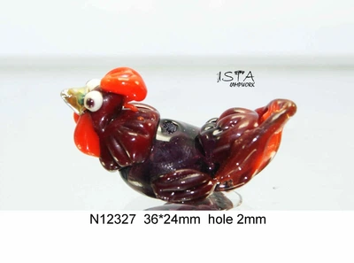 Стеклянная бусина №12327 ISTA Lampwork