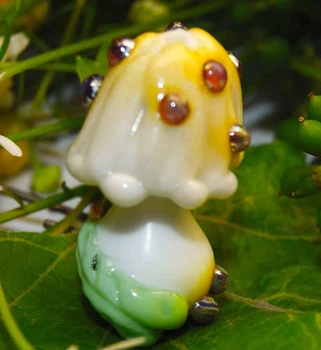 Стеклянная бусина 26 мм отв: 2 мм №922 ISTA Lampwork