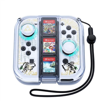 Чехол Biyoumei для Joy-Con Switch Transparent