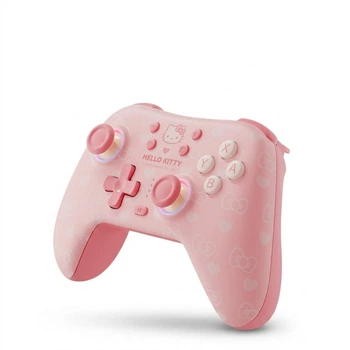 Беспроводной геймпад GeekShare Hello Kitty 50th Anniversary PC/Nintendo Switch/Nintendo Switch 2/iOS Pink (GC1201)