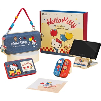 Набор аксессуаров GeekShare Hello Kitty для Nintendo Switch OLED (G-NSOLED-OT-TH-HKLH)