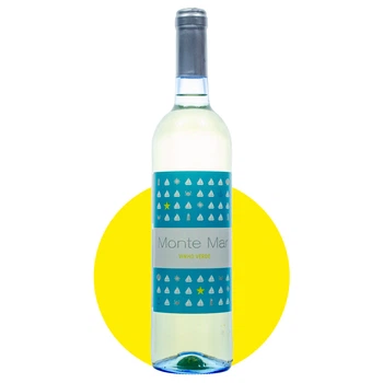 Вино Монте Мар Вайт/Monte Mar White белое сухое, 0,75 л, 12%