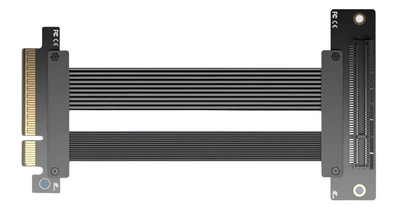 Райзер для відеокарти Zhenwei PCIe 4.0 x8 кутовий 180 градусів, 40 см (ZW-PCIE193)